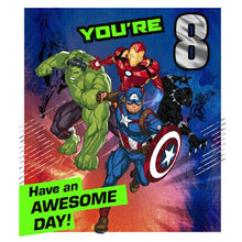 Connections from Hallmark Marvel Avengers 8th Birthday Greeting Card