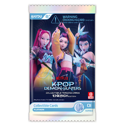 KPop Demon Hunters Blister Collectible Trading Cards-Energy Edition Card