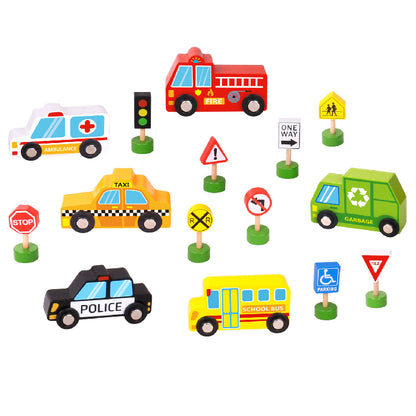 Transportation Vehicles & Street Signs