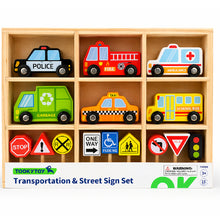 Transportation Vehicles & Street Signs