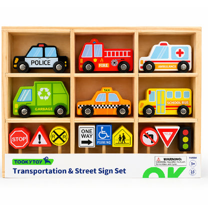 Transportation Vehicles & Street Signs