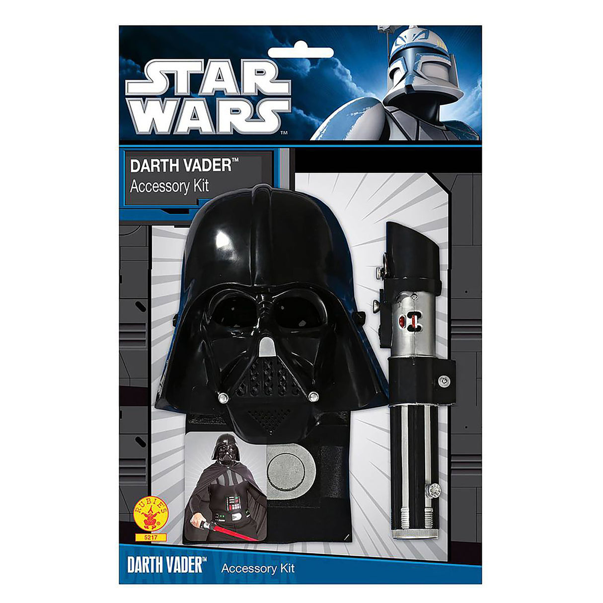 Rubies Darth Vader Adult Accessory Set with Lightsaber