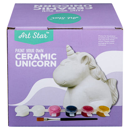 Art Star Paint Your Own Ceramic Unicorn