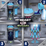 Mr Beast Lab Mutators W1 Mech Mutation Chamber Iconic Panther Figure