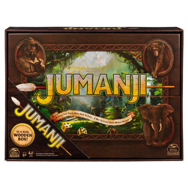 Jumanji Wooden Case Game