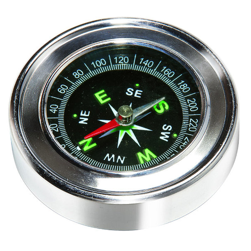 Heebie Jeebies Stainless Steel Compass