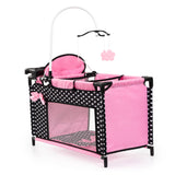 Bayer Multi Bed Doll Cot & Integrated High Chair