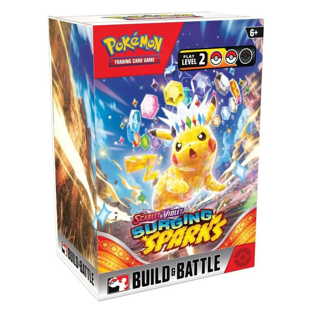 Pokemon TCG Scarlet & Violet: Surging Sparks Build & Battle Box