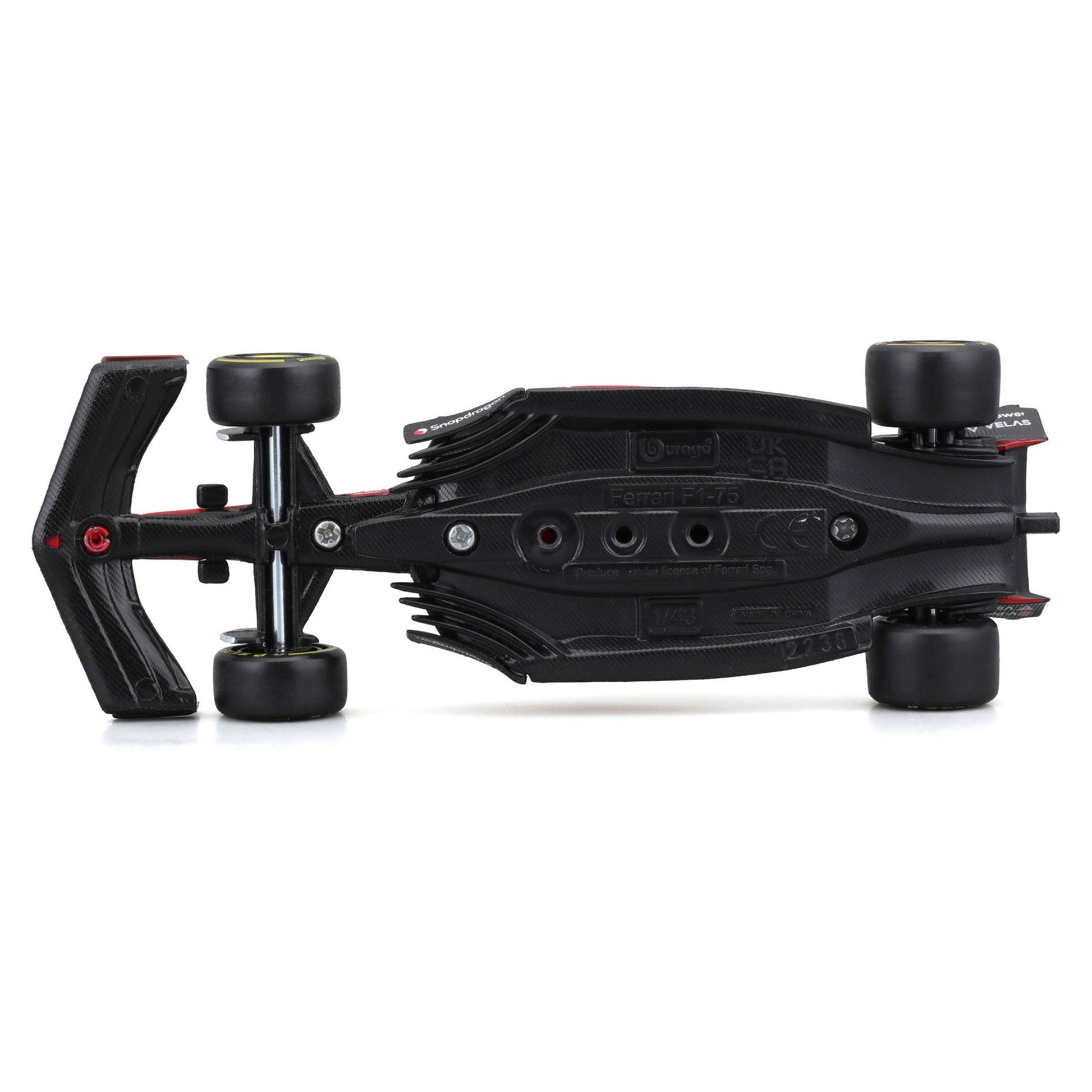 Bburago 1:43 Ferrari Racing 2022 F1 - 75 - Leclerc #16 with Driver