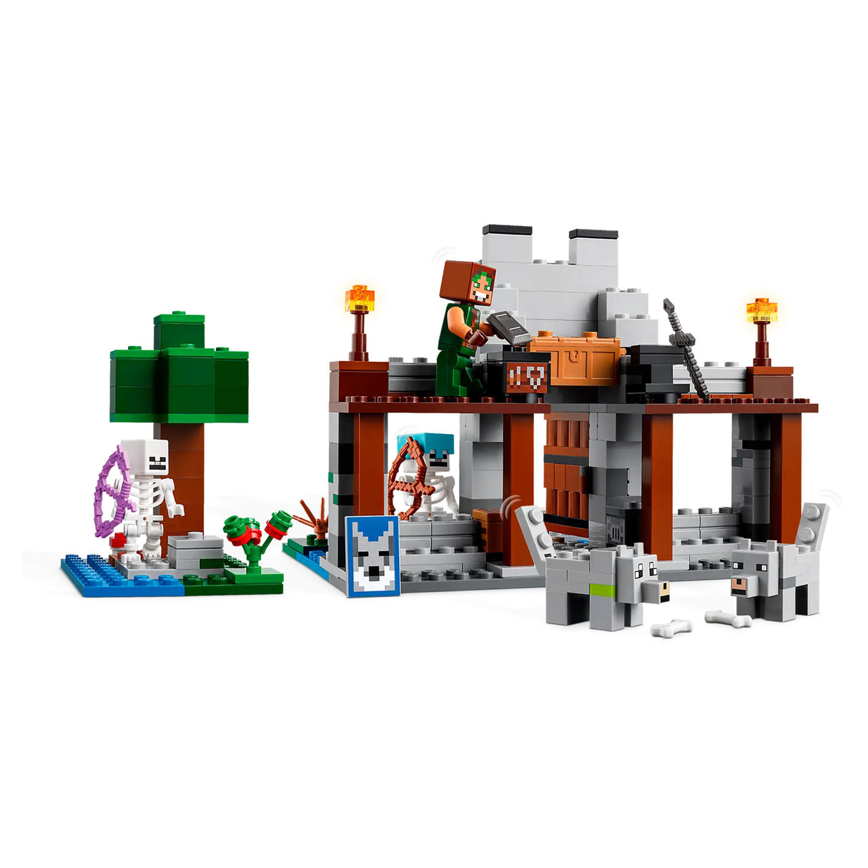 LEGO Minecraft The Wolf Stronghold 21261