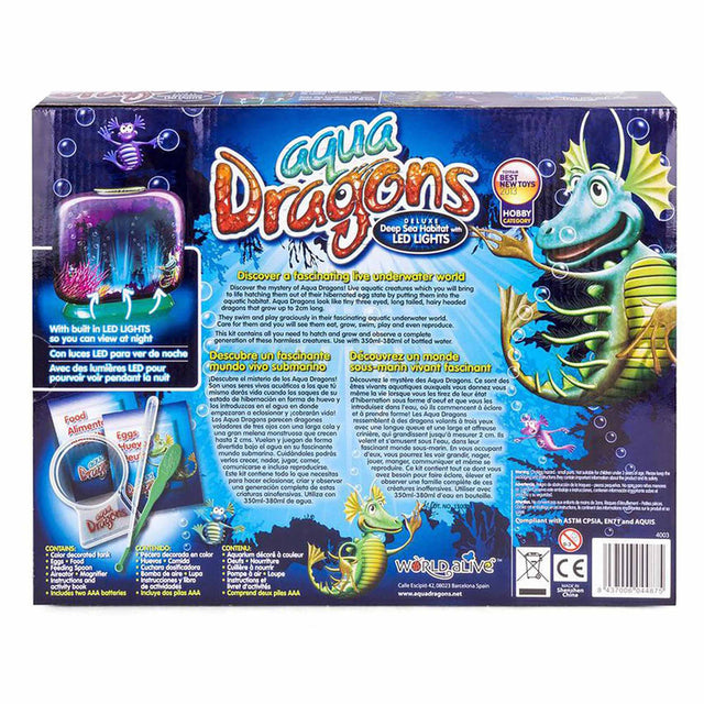 Aqua Dragons Deep Sea Habitat with LED Lights