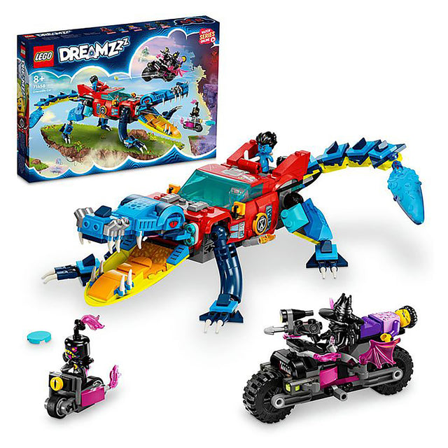 LEGO DREAMZzz Crocodile Car 71458 (494 pieces)
