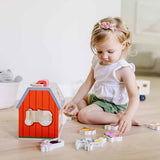 Melissa & Doug Take-Along Sorting Barn Animal Playset