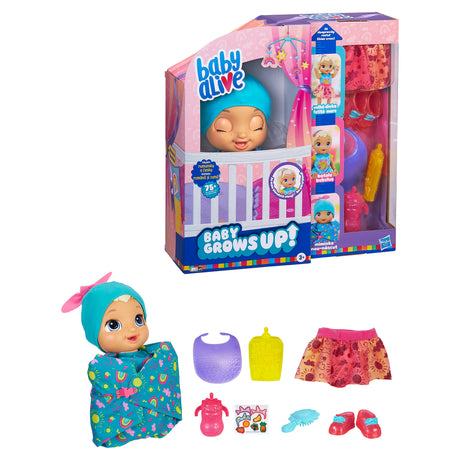 Baby Alive Baby Grows Up Happy Doll