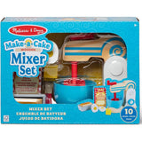 Melissa & Doug Wooden Make-a-Cake Mixer Set