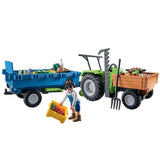 Playmobil Tractor with Trailer (42 pieces)