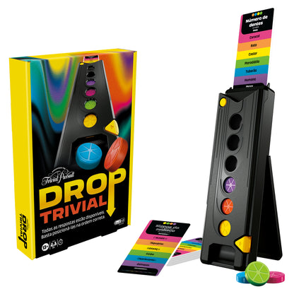 Trivial Pursuit Drop Trivial Tabletop Game