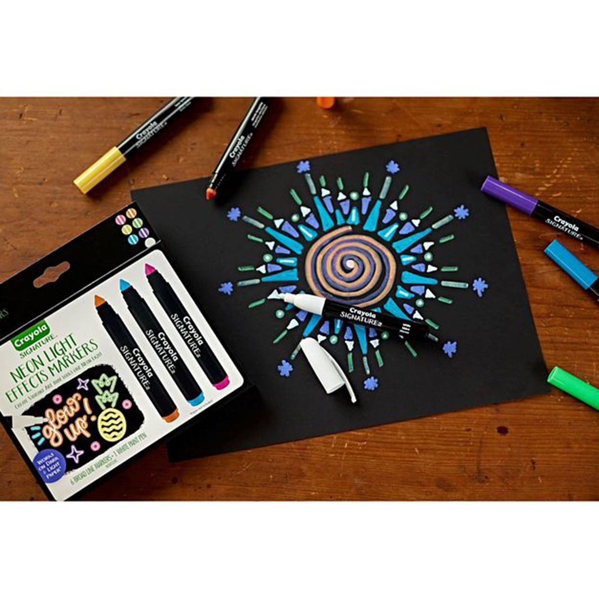 Crayola Signature Neon Light Effects Marker