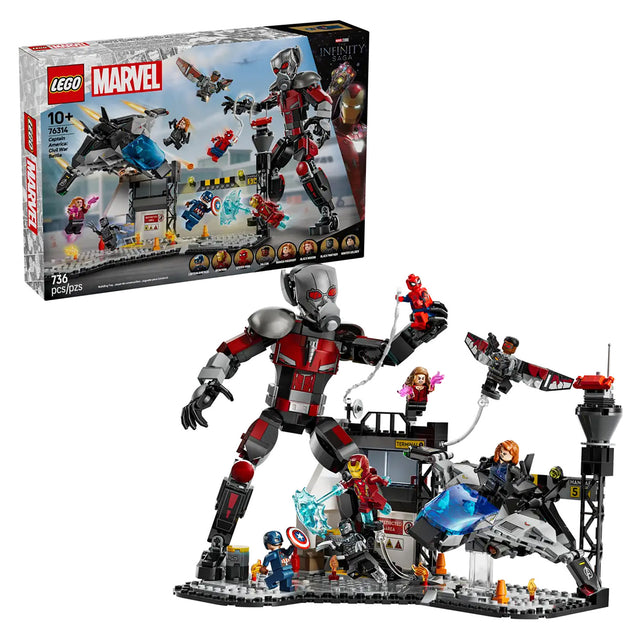 LEGO Marvel Captain America Civil War Battle 76314