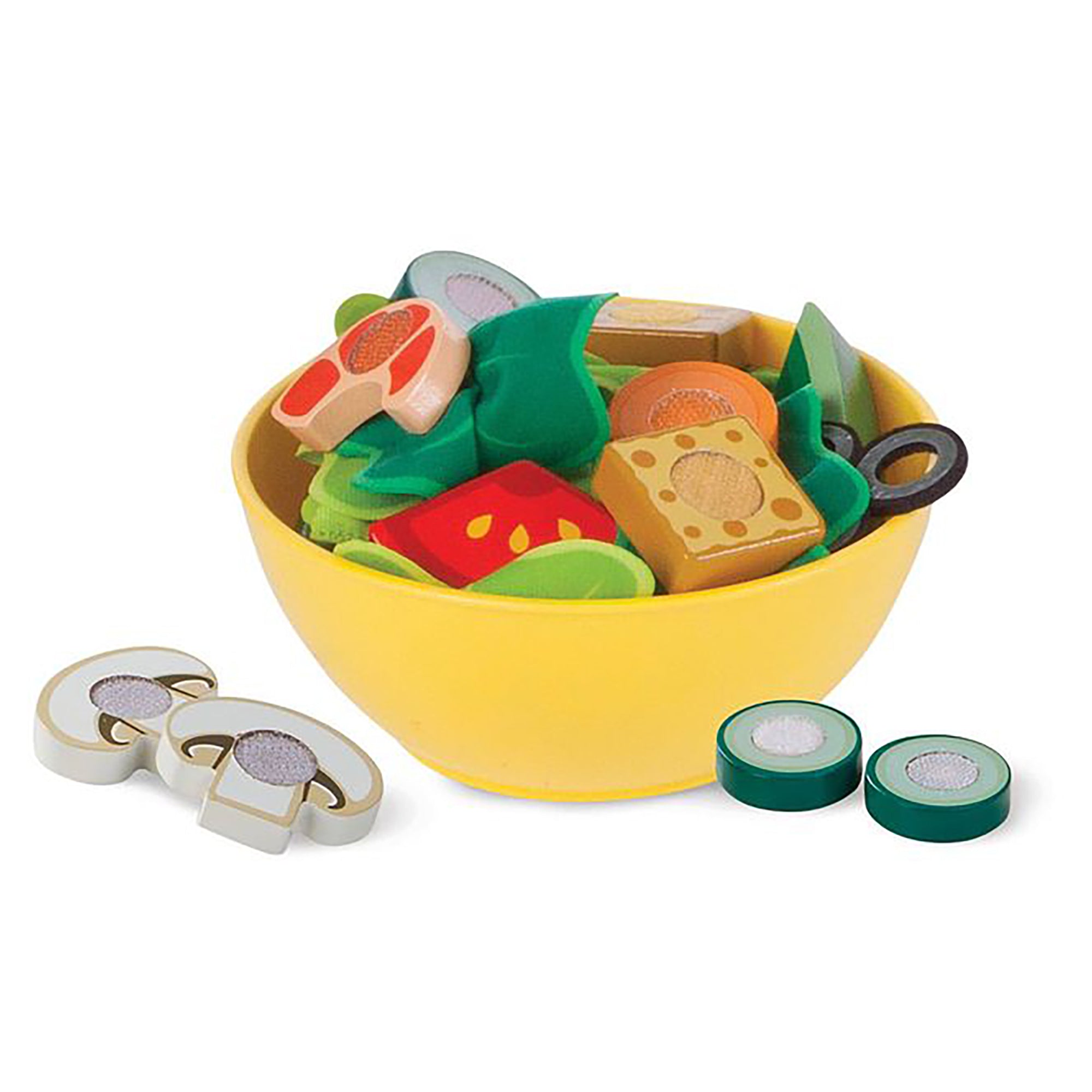 Melissa Doug Slice Toss Salad Making Playset