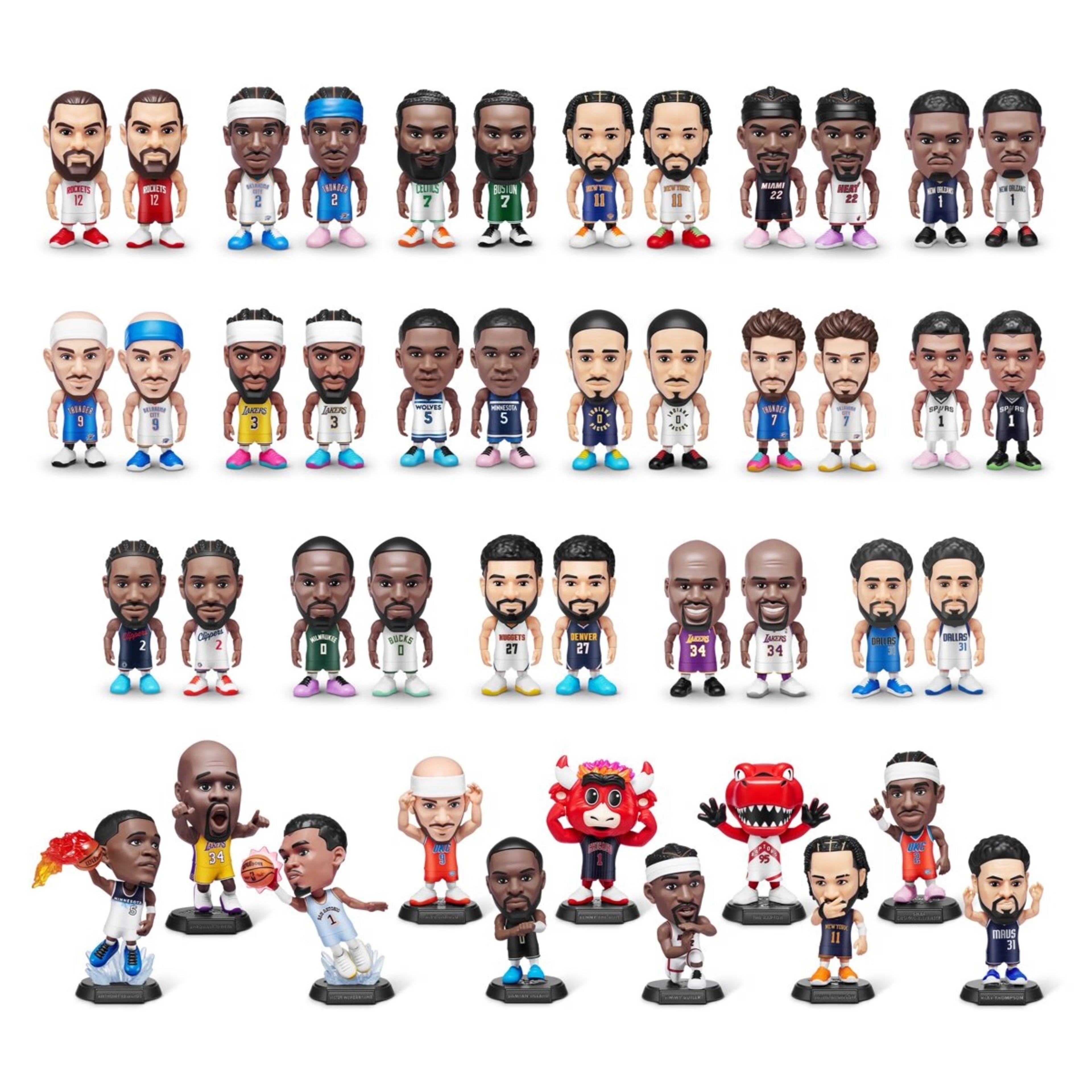 NBA Ballers Series2 ZERU SURPRISE5 4個入り Zuru 5 Surprise NBA