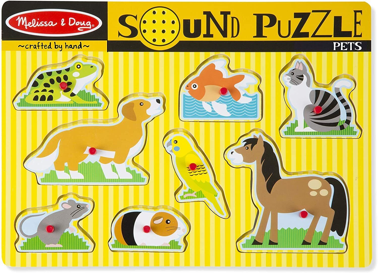 Melissa & Doug Pets Sound Puzzle (8-pieces)