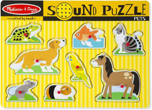 Melissa & Doug Pets Sound Puzzle (8-pieces)