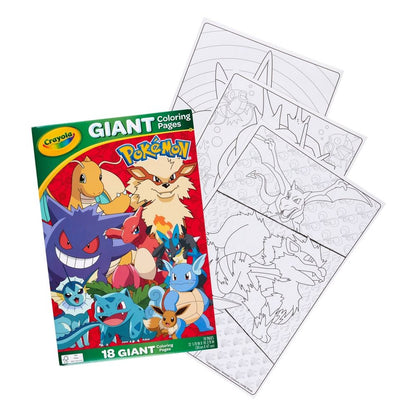 Crayola Giant Coloring Pages Pokemon