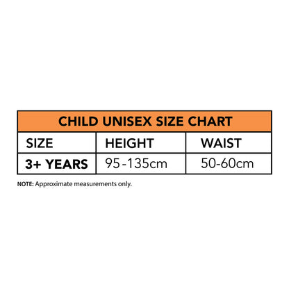 Crayon Blue Child Tabard Costume - One Size