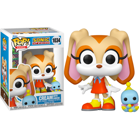 Funko Sonic the Hedgehog Cream with Cheese Pop! Vinyl #1034