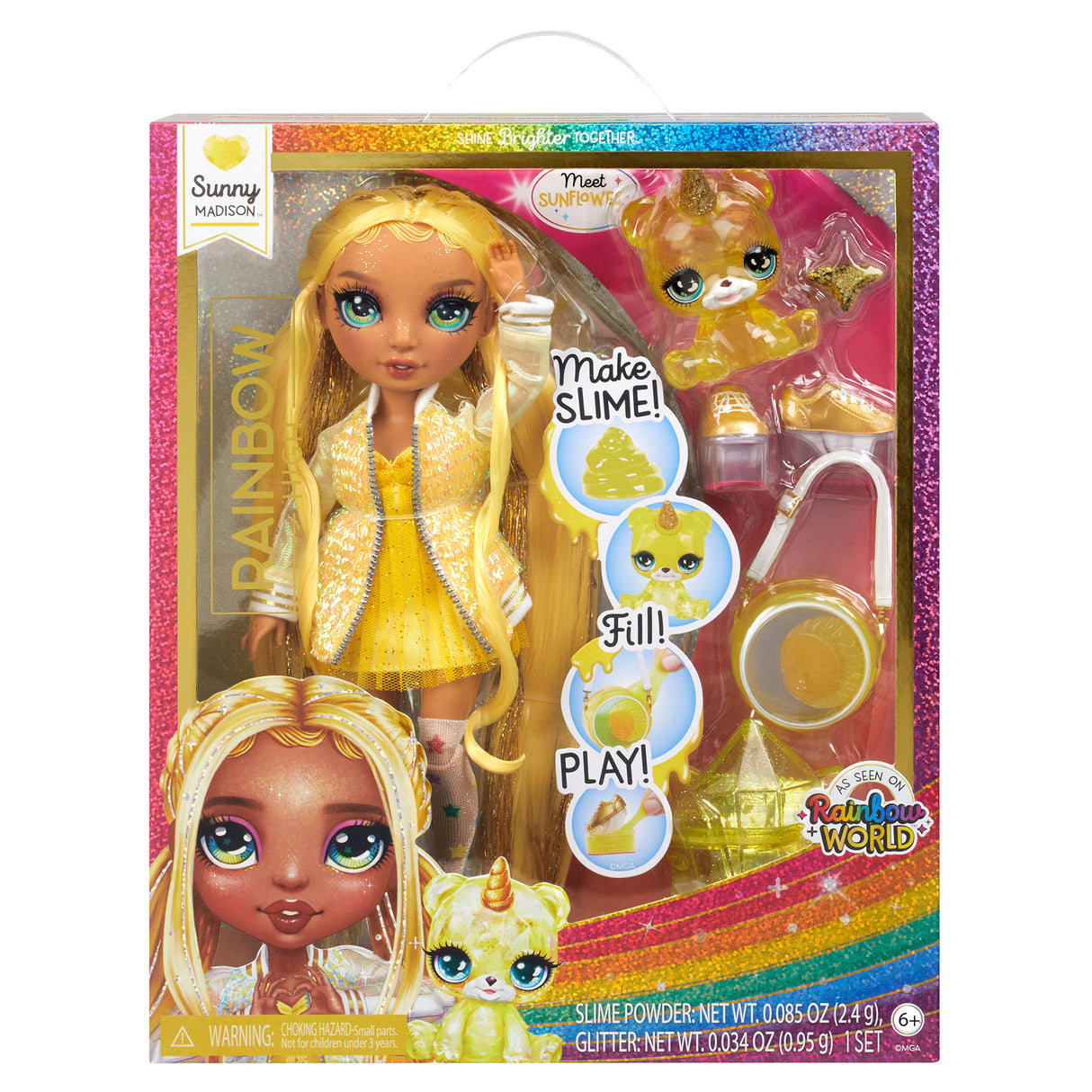 Classic Rainbow Fashion Doll Assorted