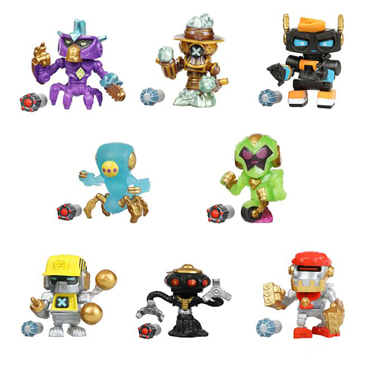 Treasure X Robots Gold Mega Treasure Bot with Real Lights and