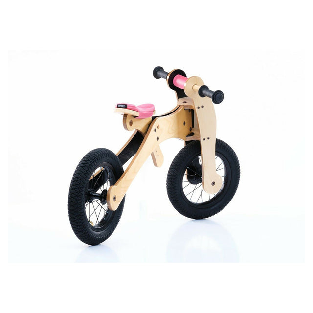 Trybike 4 in 1 Wooden Bike Pink Saddle Seat Cover & Chin Protector