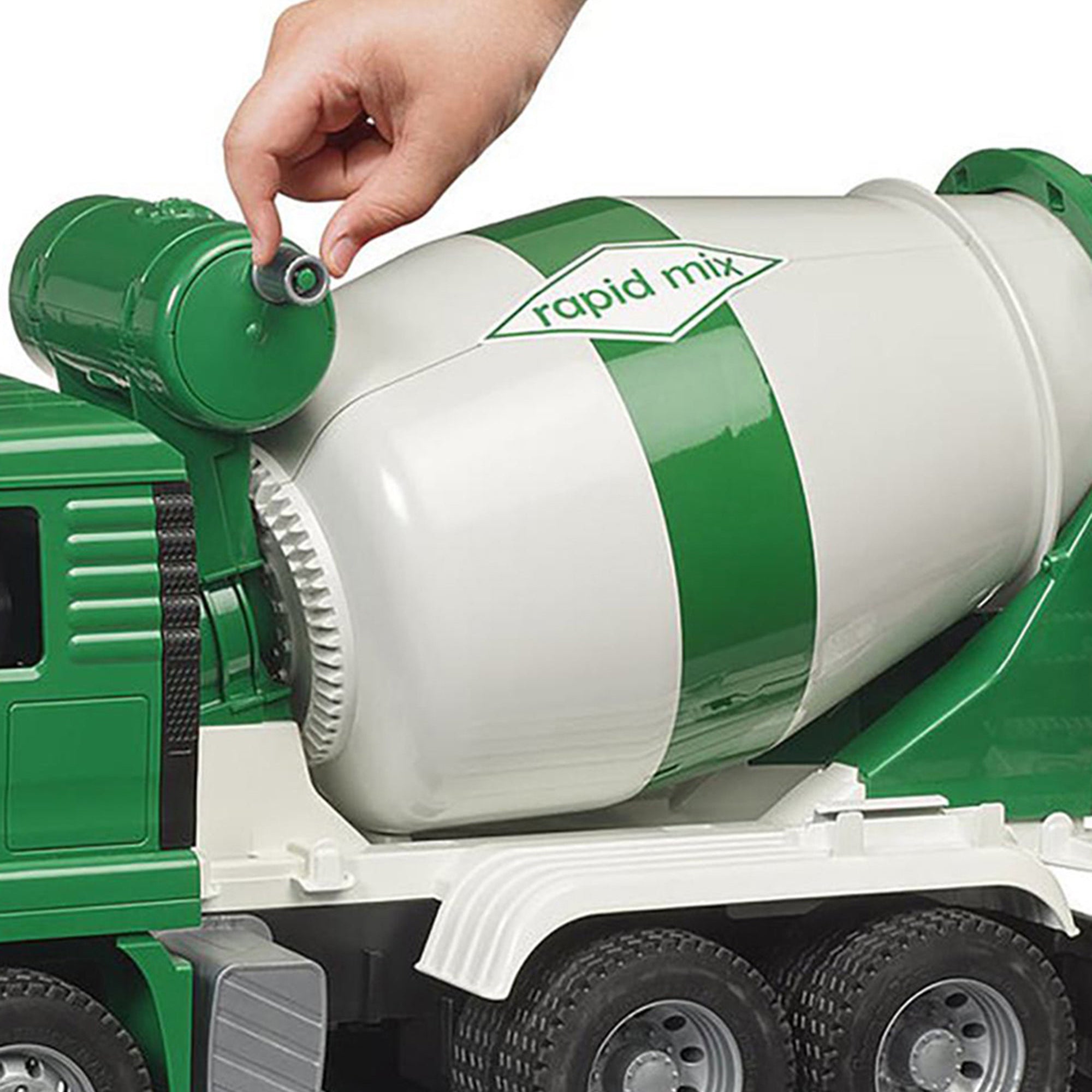 Bruder man sale tga cement mixer