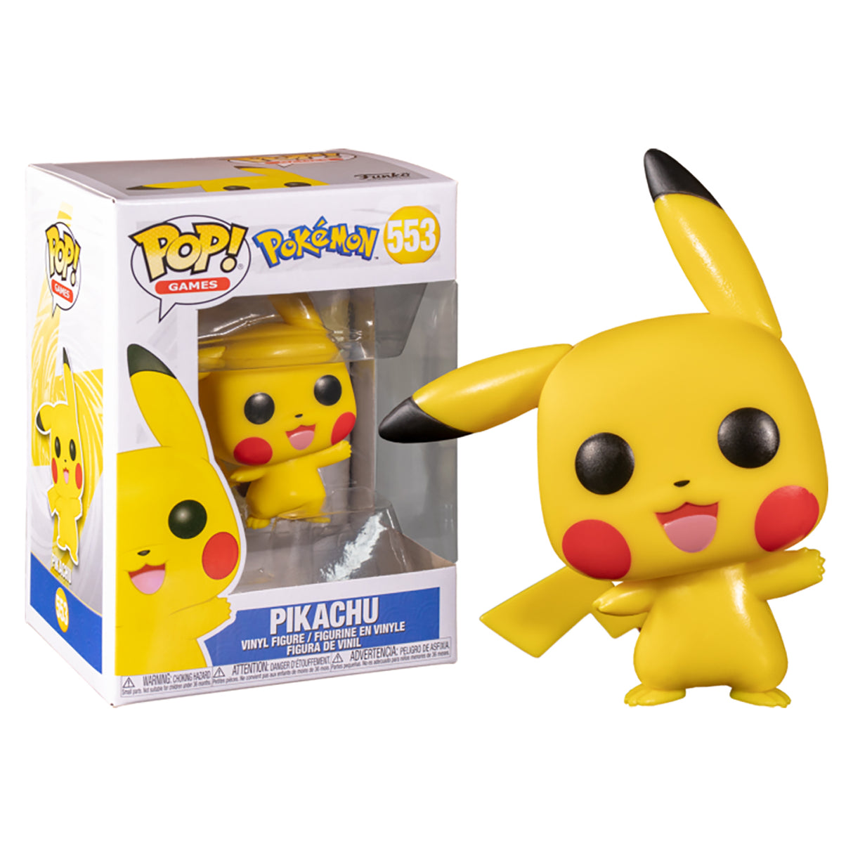 Funko Pokemon - Pikachu Waving Pop! Vinyl Figure