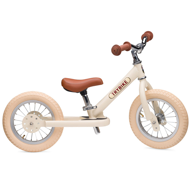 Trybike Vintage Cream 2 in 1 Balance Bike