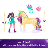 Unicorn Academy Small Doll Ava & Leaf