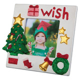 Art Star Christmas Paint Your Own Ceramic Photo Frame Kit