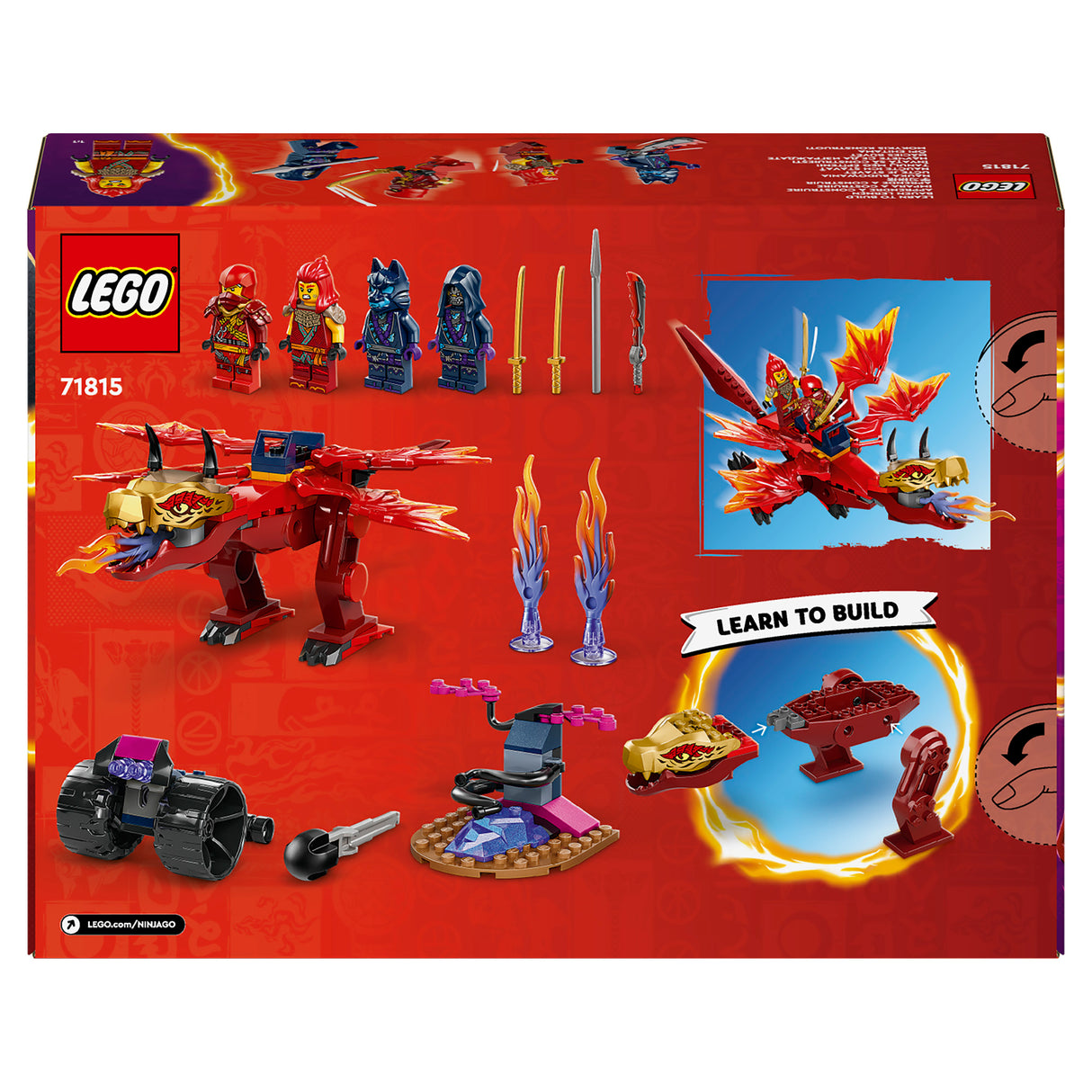 LEGO Ninjago Kai'S Source Dragon Battle 71815, (120-Pieces)