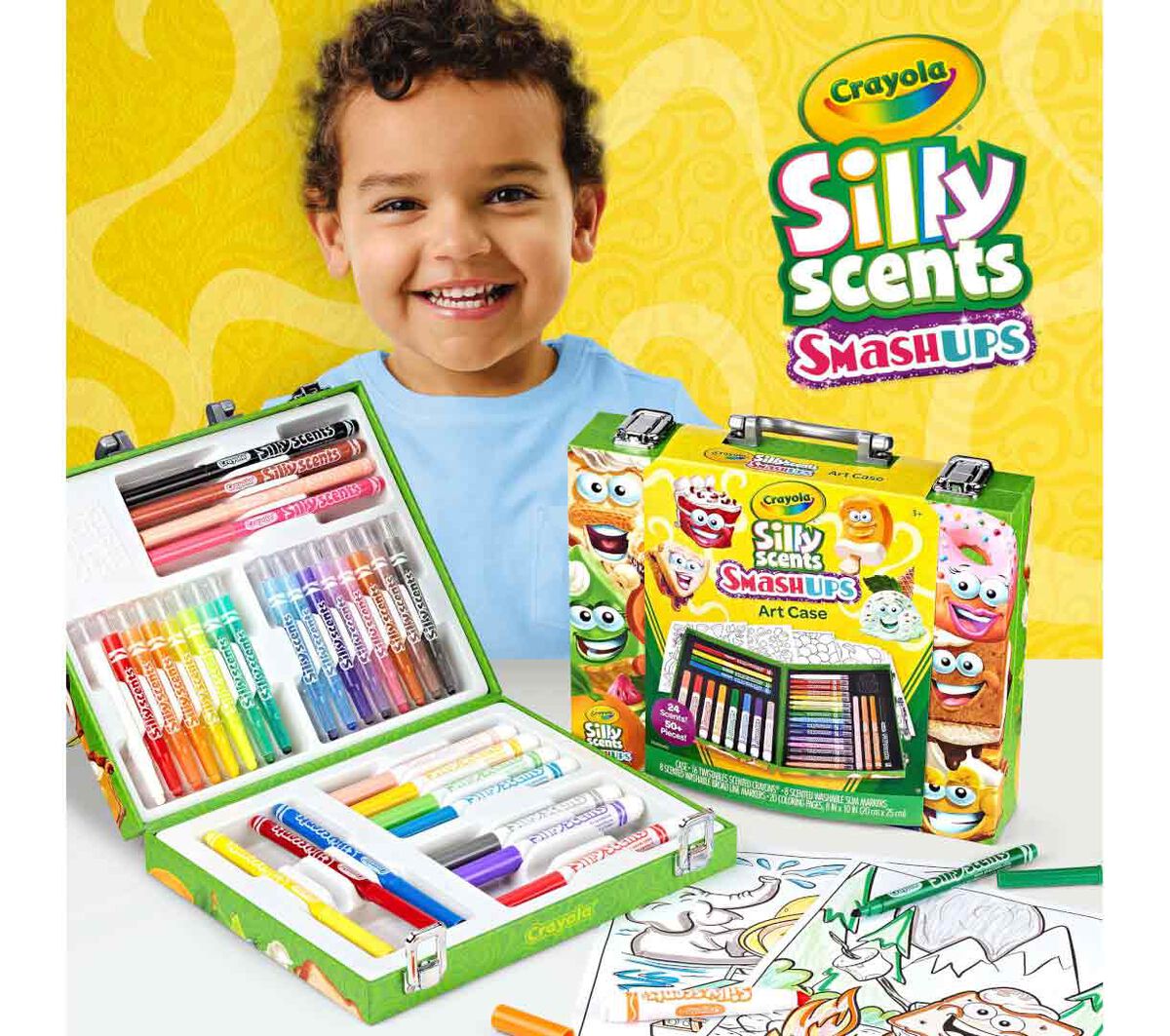 Crayola Silly Scents Mini Art Case Smash Ups