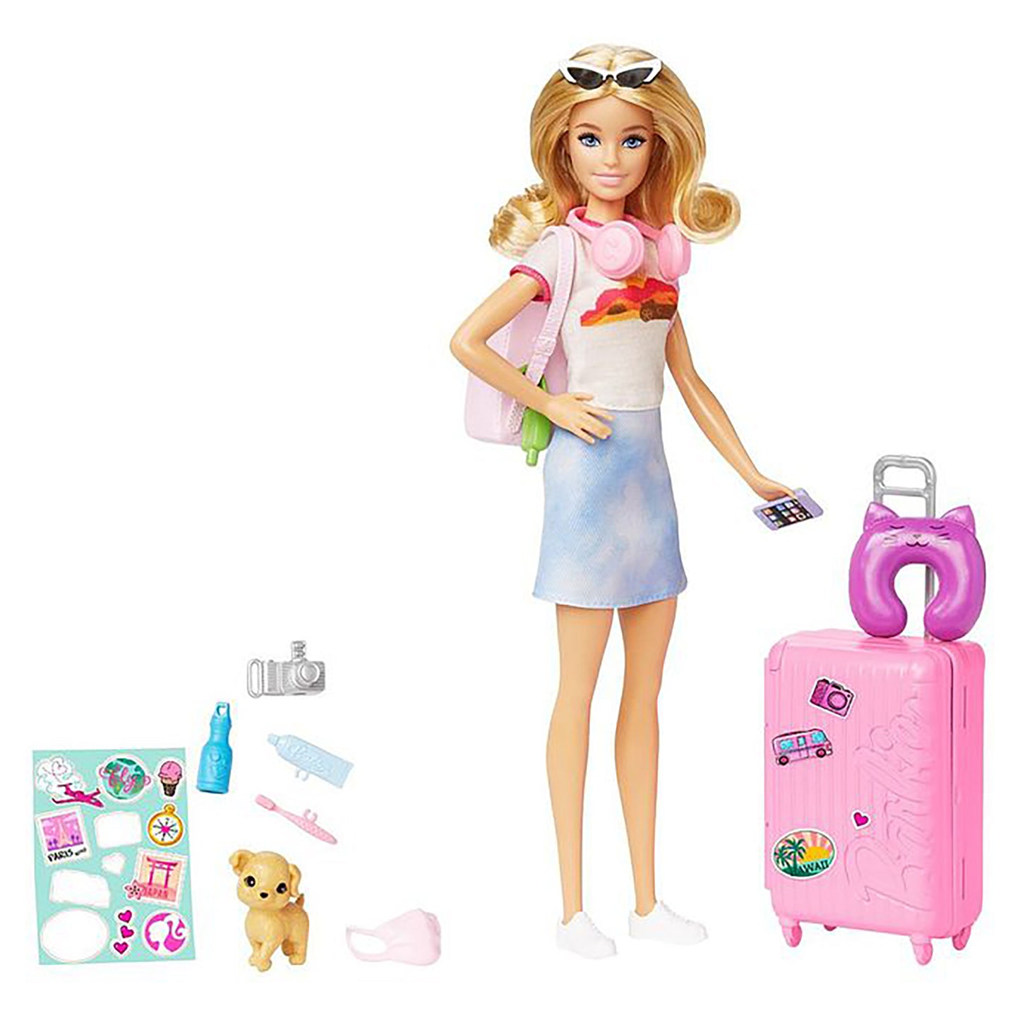 Barbie Travel Doll and Accessories