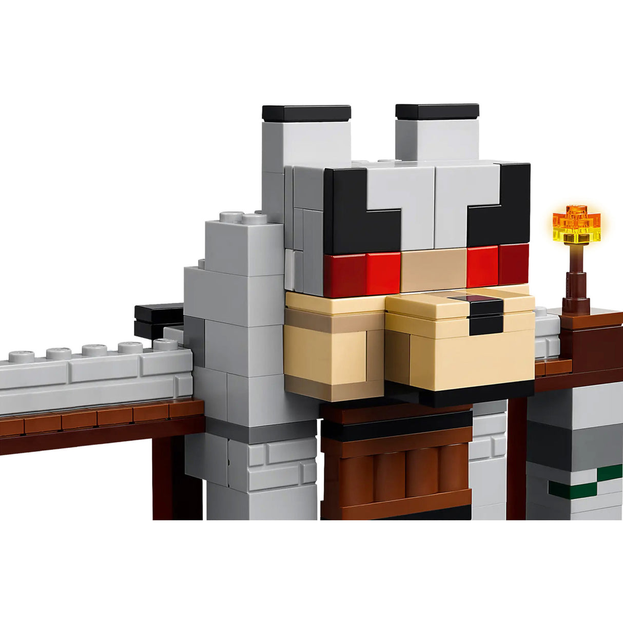 LEGO Minecraft The Wolf Stronghold 21261