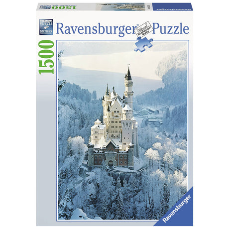 Ravensburger Neuschwanstein Castle in Winter 1500 pieces