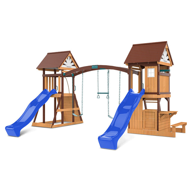 Lifespan Kids Armadale Play Centre Set with 2 x 2.2m Slides