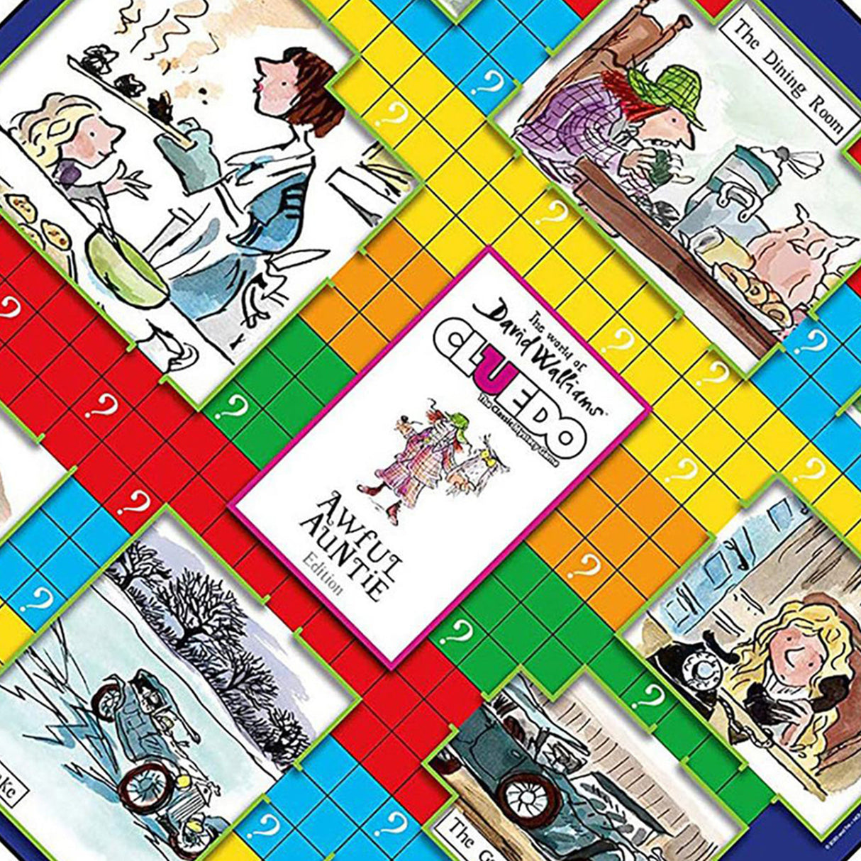 Cluedo David Walliams Awful Auntie Edition Board Game