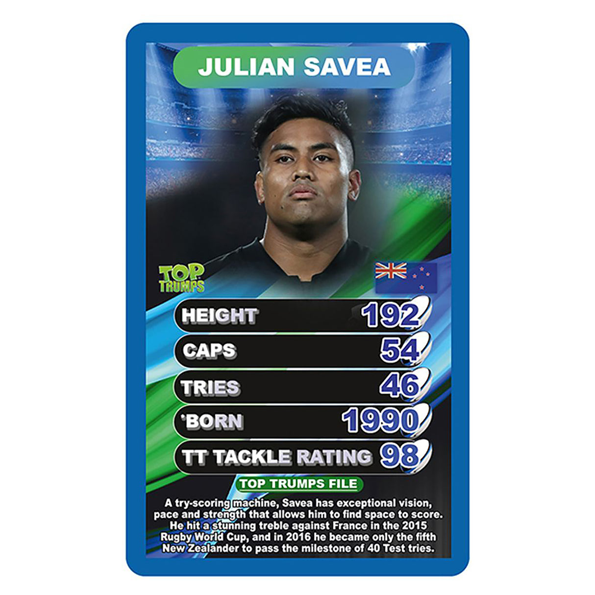 Top Trumps World Rugby Stars Card Game
