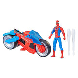 Marvel Spiderman Vehicle and Figure (4 inches)