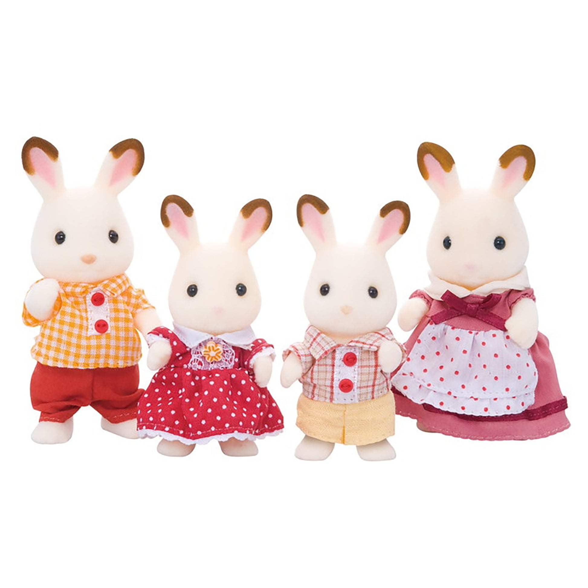 Sylvanian Families Chocolate Rabbit Family