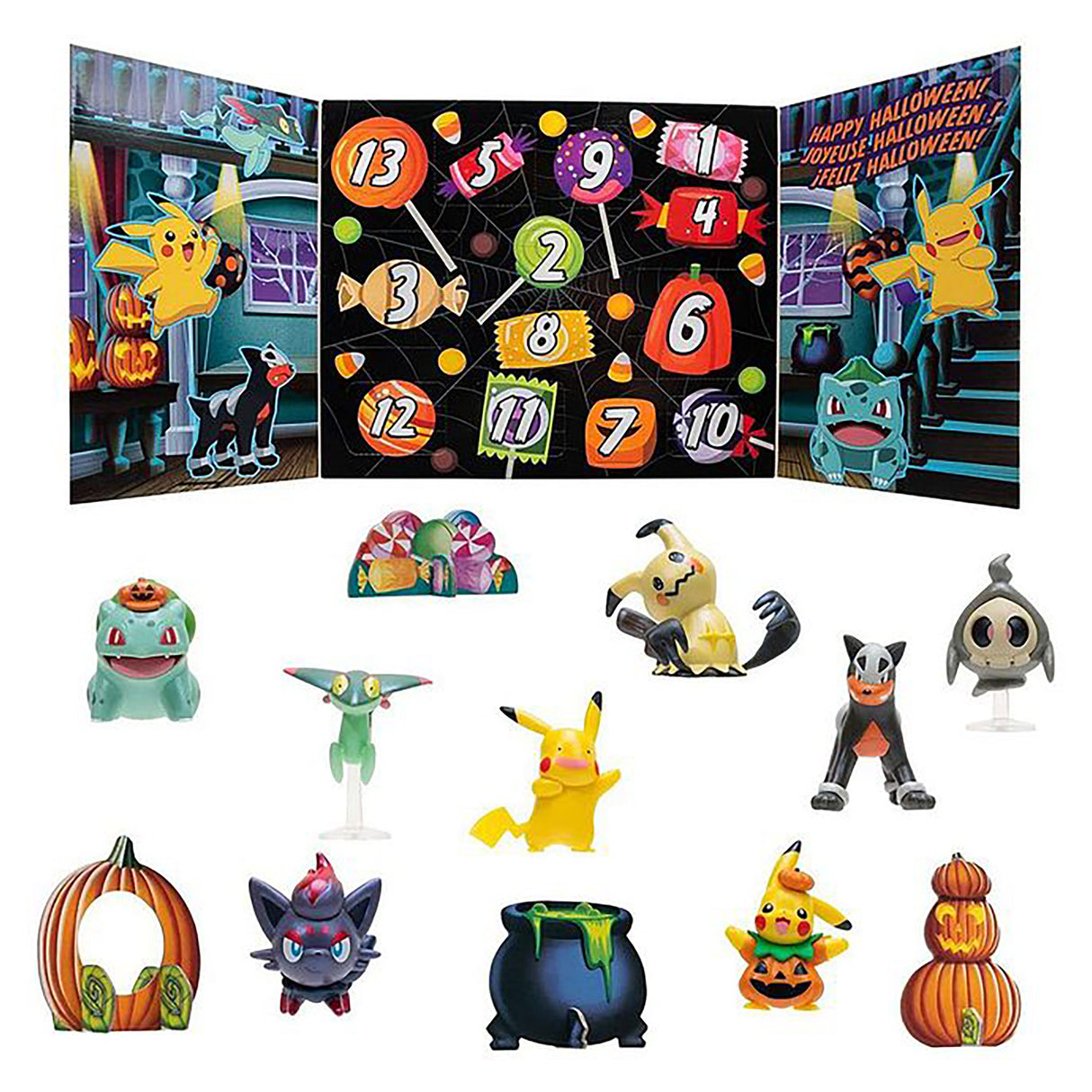 Pokemon Halloween Countdown Calendar