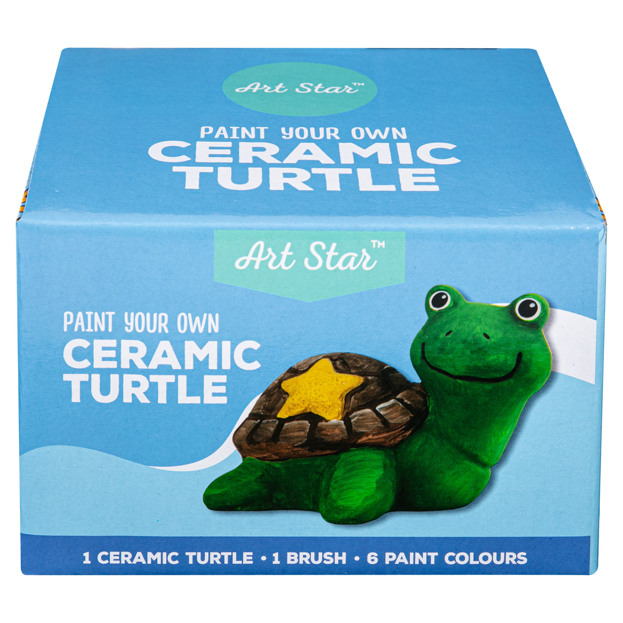 Art Star Paint Your Own Ceramic Turtle